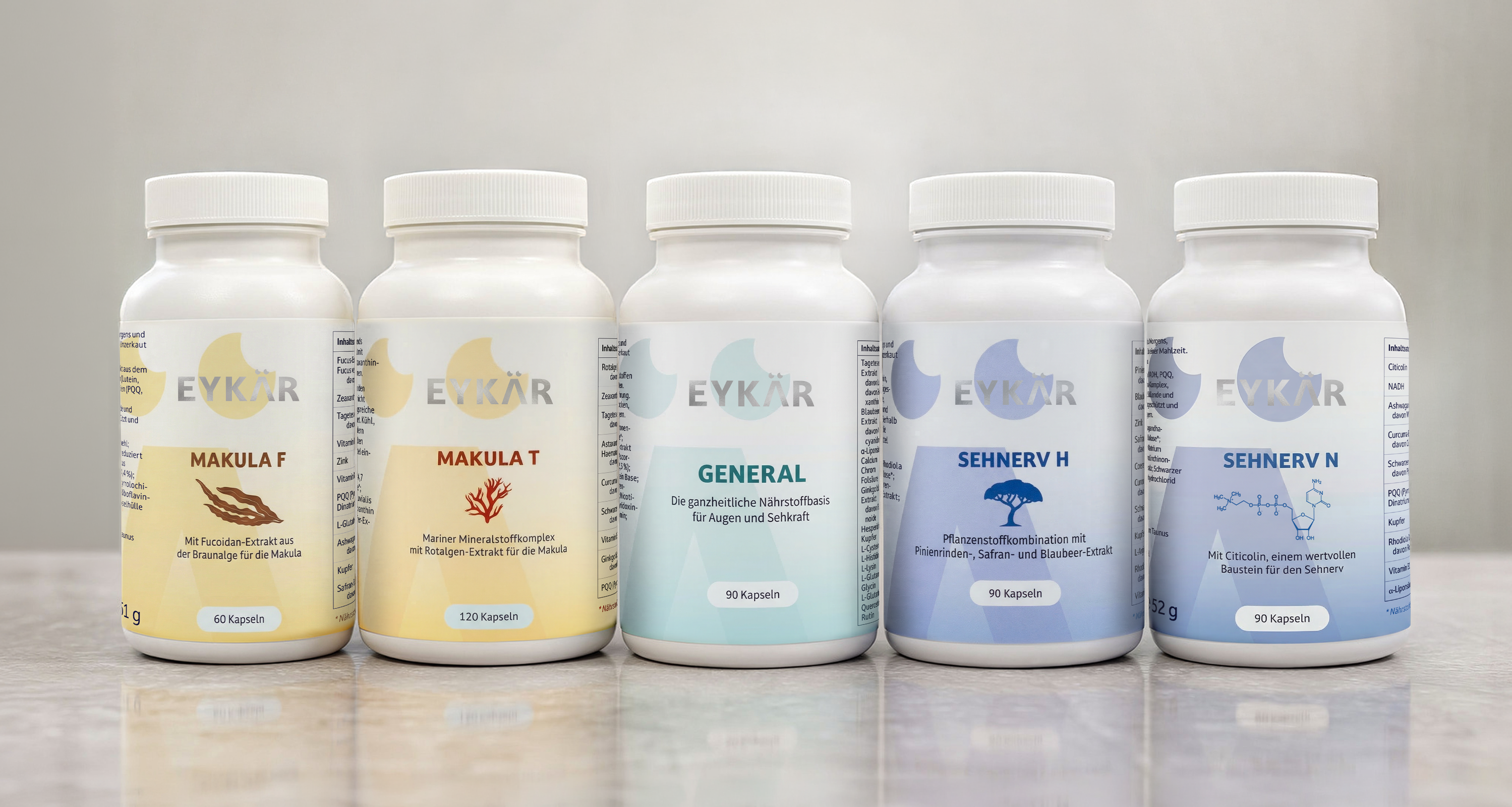 EYKÄR präsentiert sich im neuen Look: klarere Namen, besseres Design.