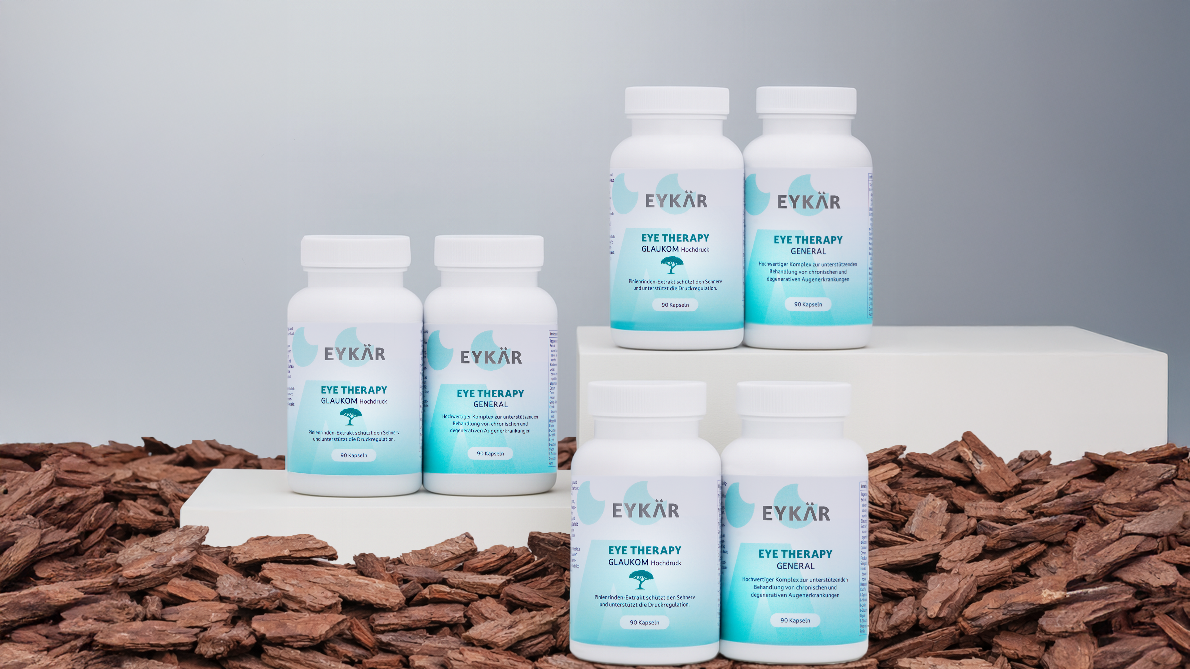 GLAUKOM Hochdruck Set 3-Monats-Pack