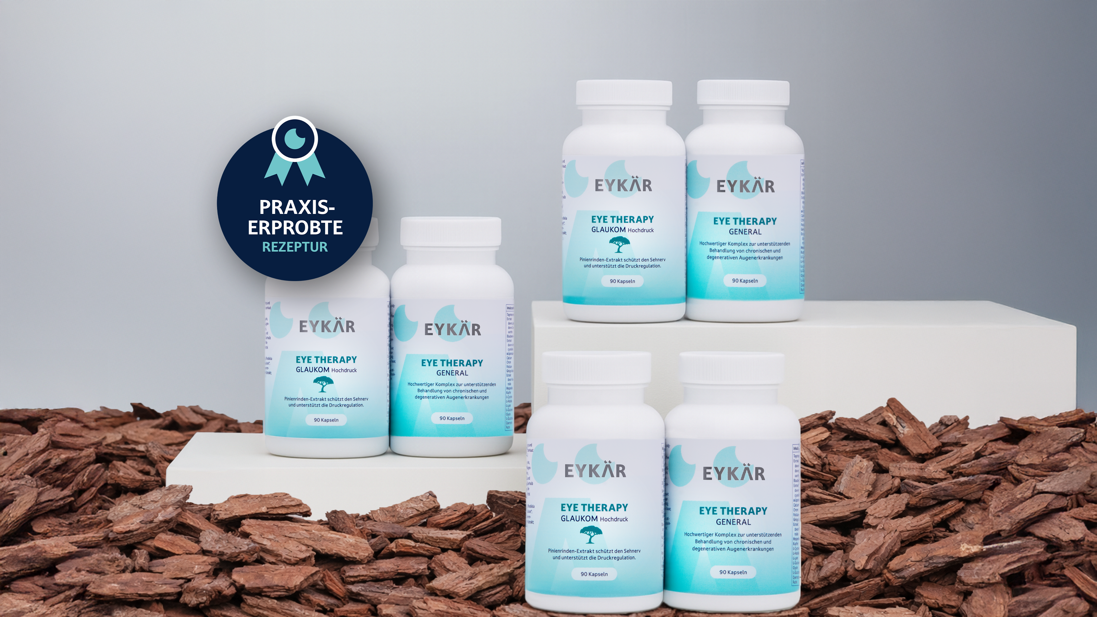 GLAUKOM Hochdruck Set 3-Monats-Pack